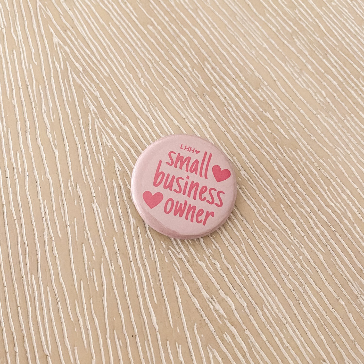 Small Business Owner Pin-Back Button - Payhip
