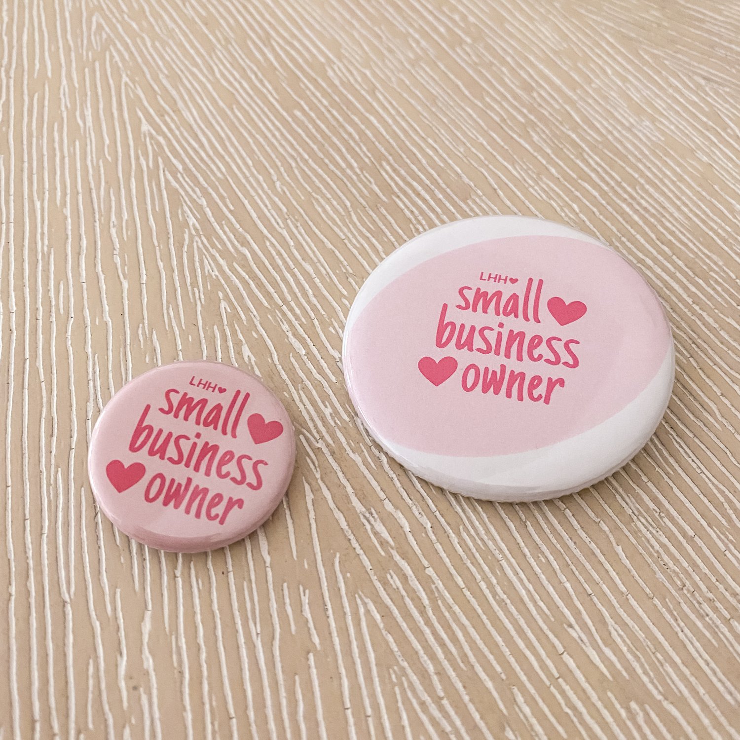 Small Business Owner Pin-Back Button - Payhip