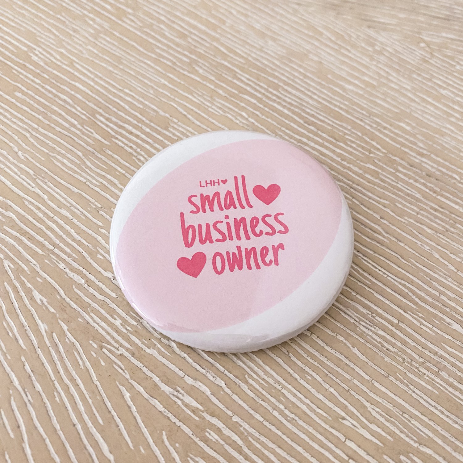 Small Business Owner Pin-Back Button - Payhip