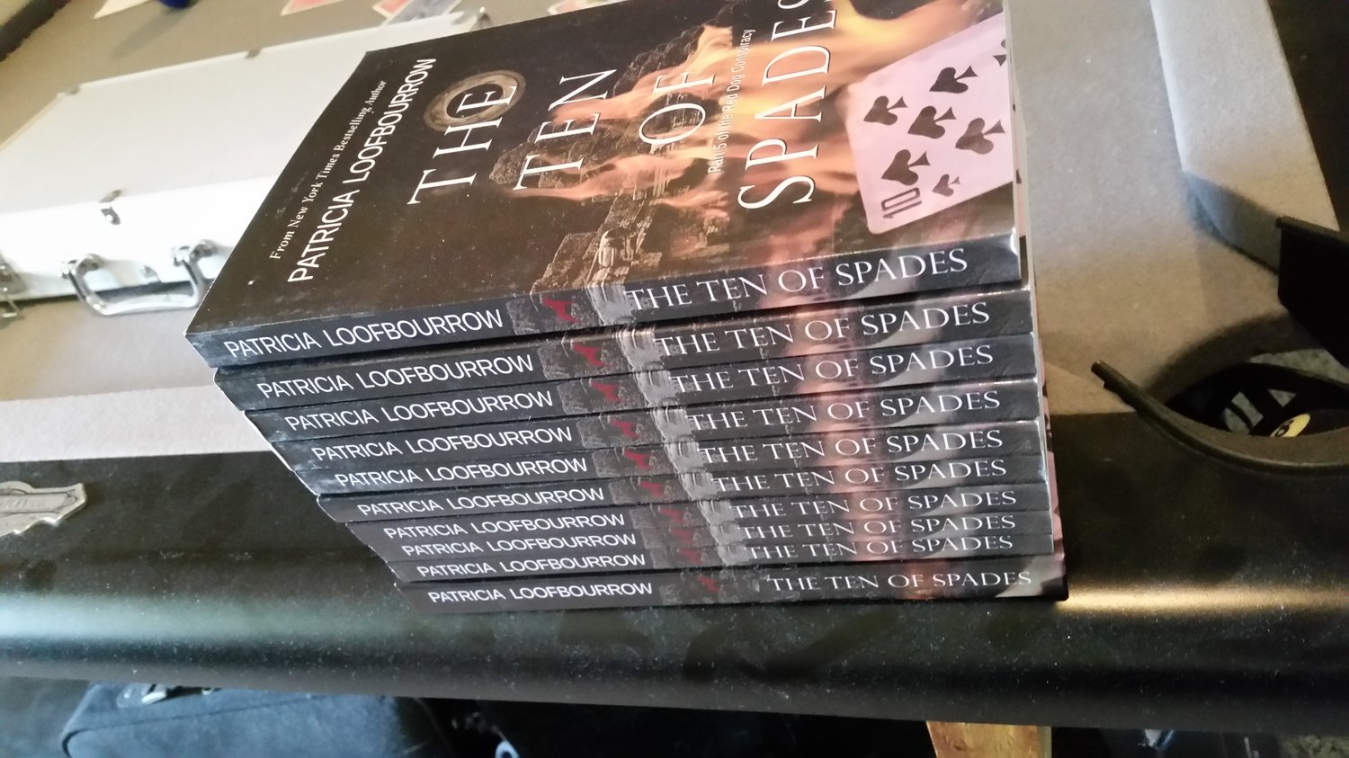 A stack of Red Dog Conspiracy print books!