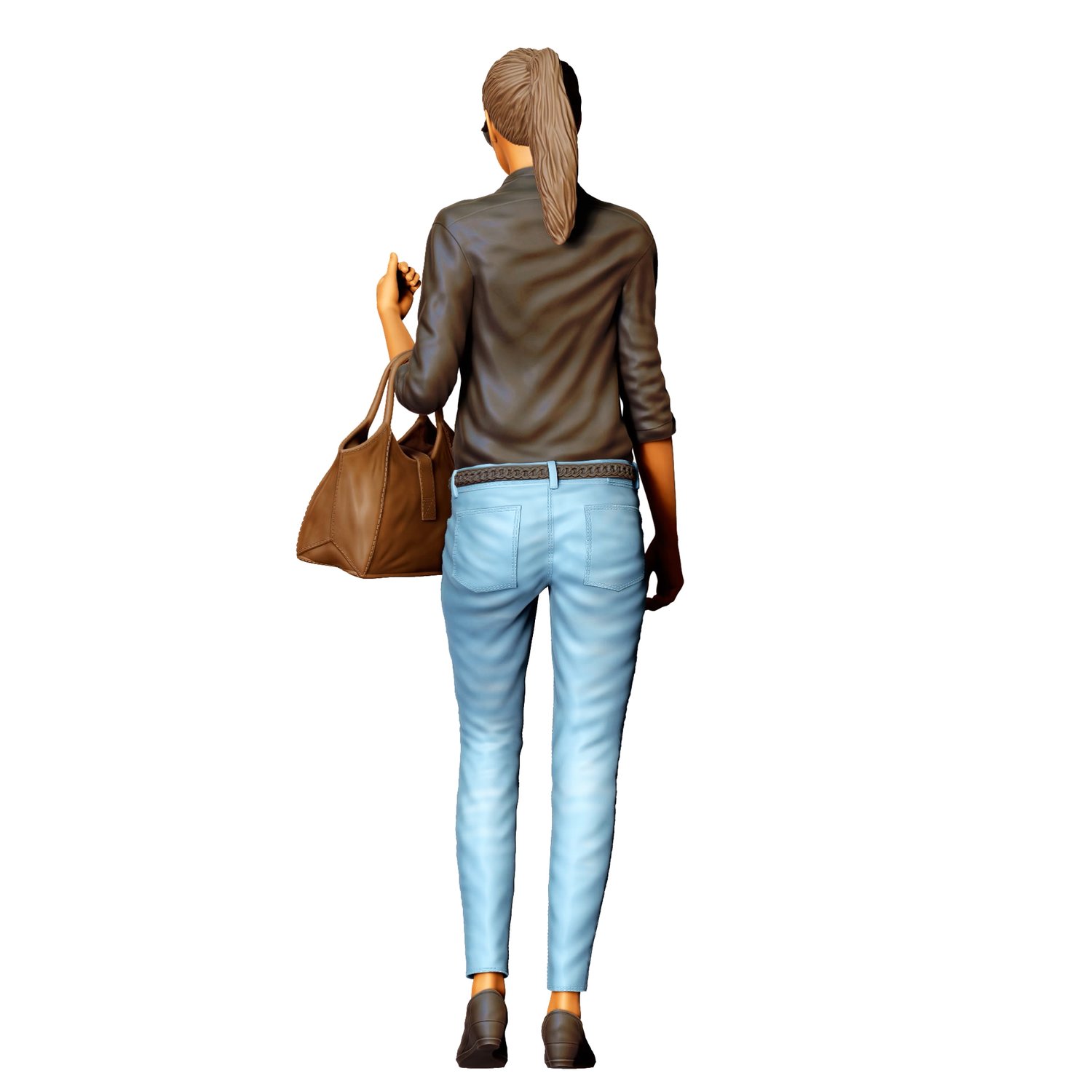 N5 Woman walking Miranda Kerr, 3DP Miniatures