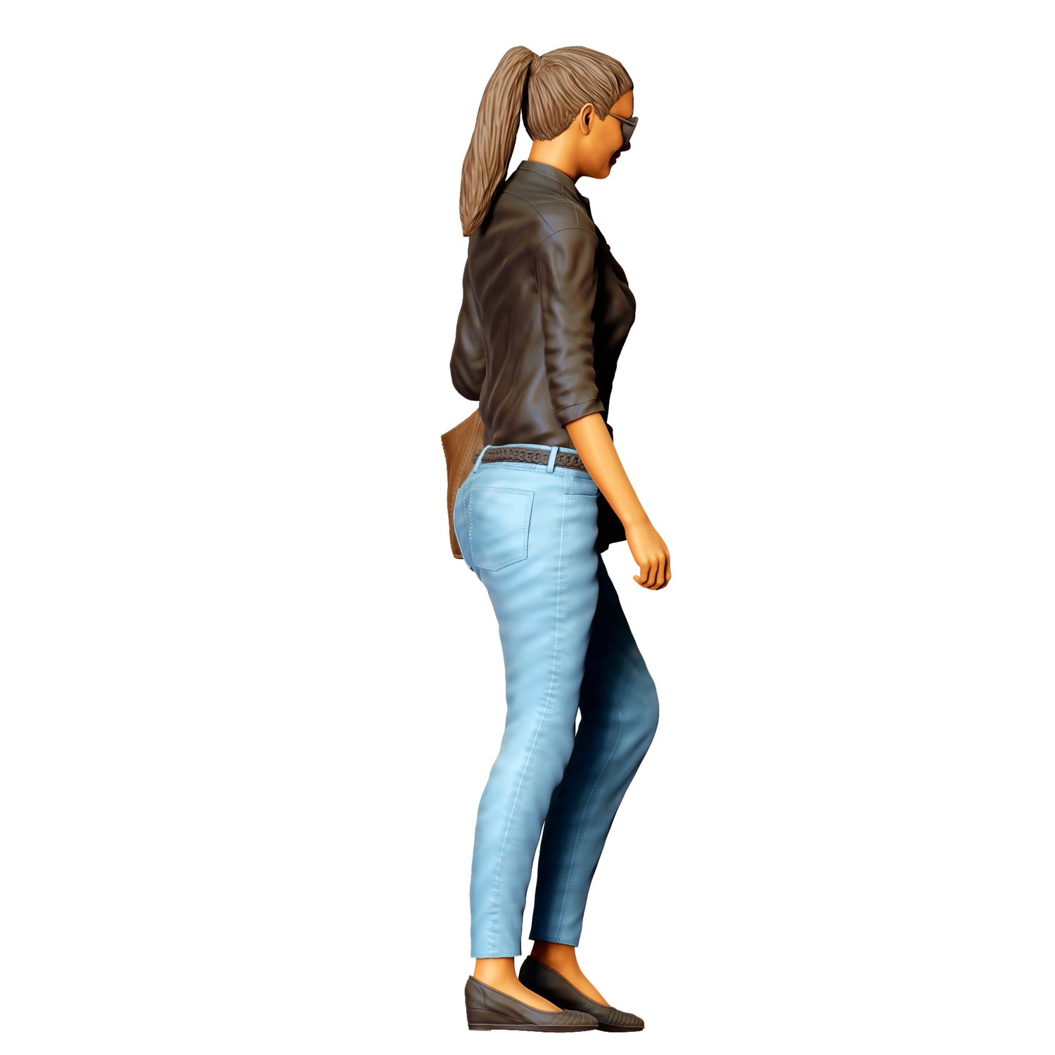 N5 Woman walking Miranda Kerr, 3DP Miniatures