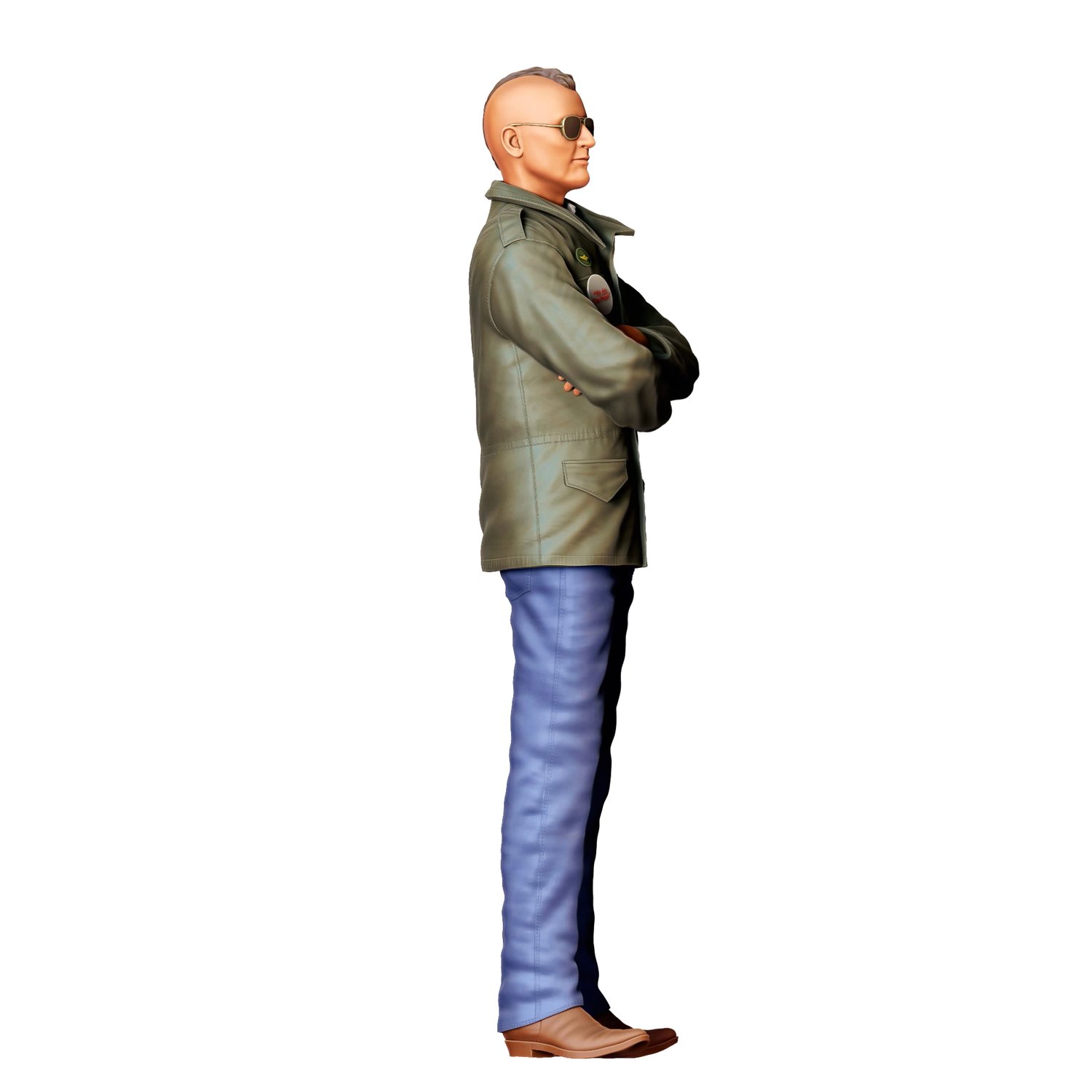 N1 Robert De Niro Travis Bickle Taxi Driver, 3DP Miniatures