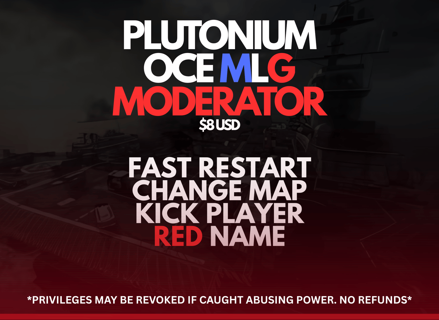 Mlg Vip Protection Plutonium $MLG - Mod Role - Payhip