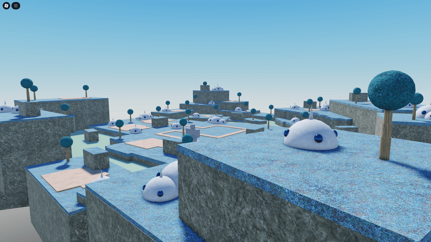 Namek-inspired alien world map from Dragon Ball with otherworldly features