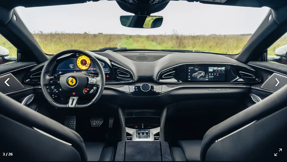 Farrari Purosangue Interior