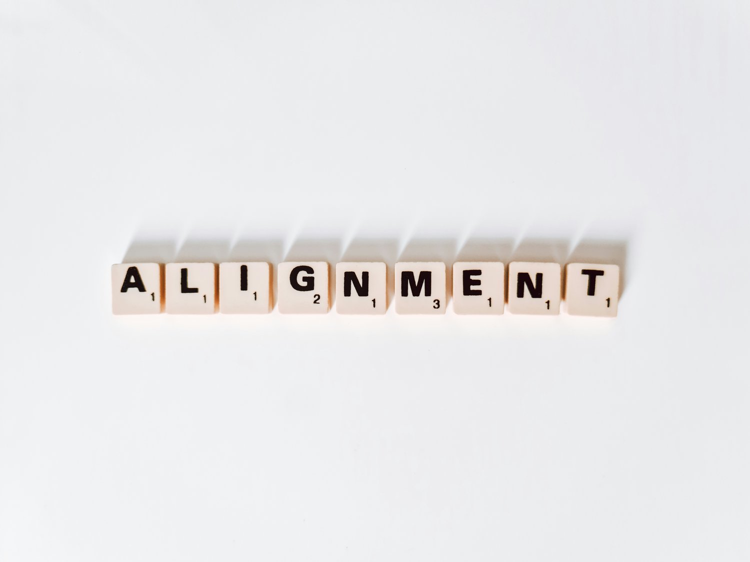 Alignment in scrabble