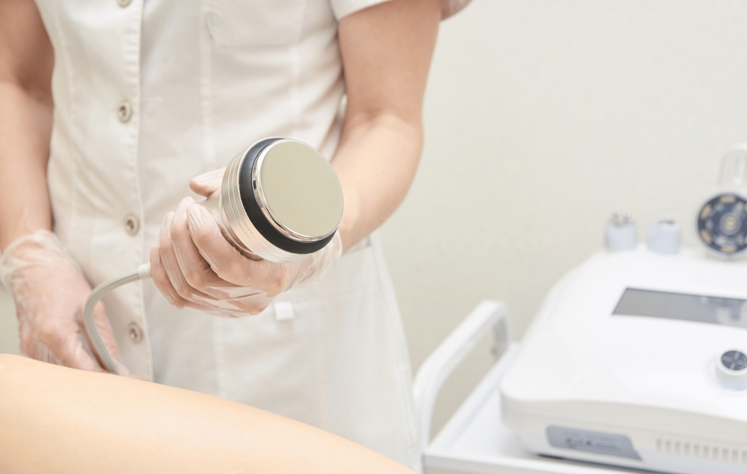 cavitation body contouring fat loss physiotherapy lymphatic drainage ultrasound ultrasonic cavitation machine device RF vacuum radio frequency lower back pain myofascial release massage deep tissue