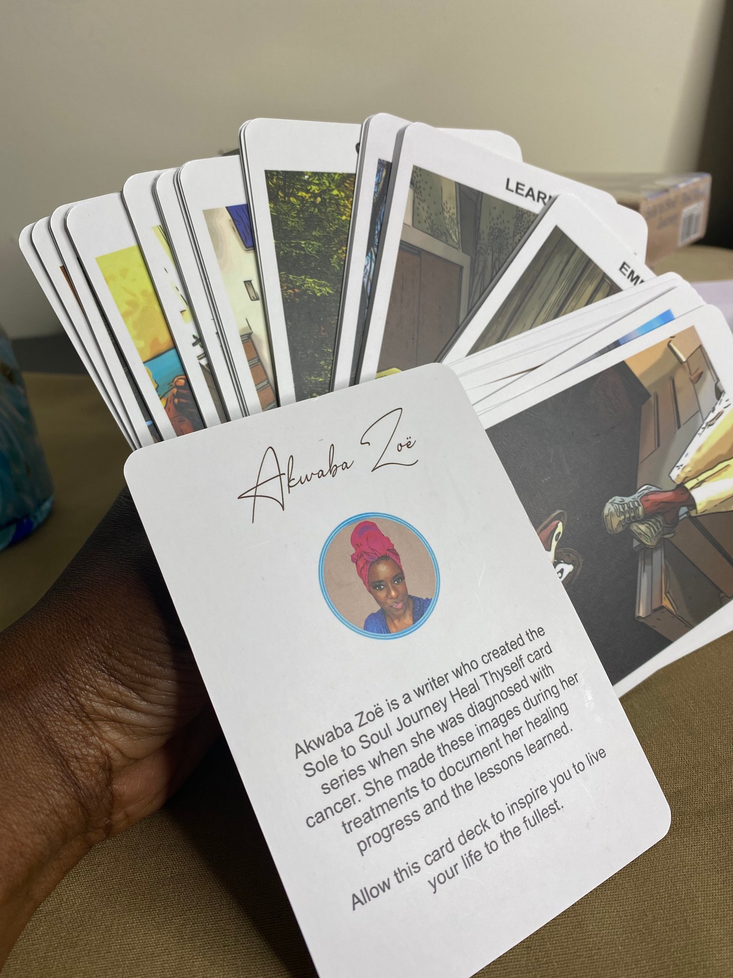 Sole to Soul Journey ~ Heal Thyself Affirmation Deck - Payhip