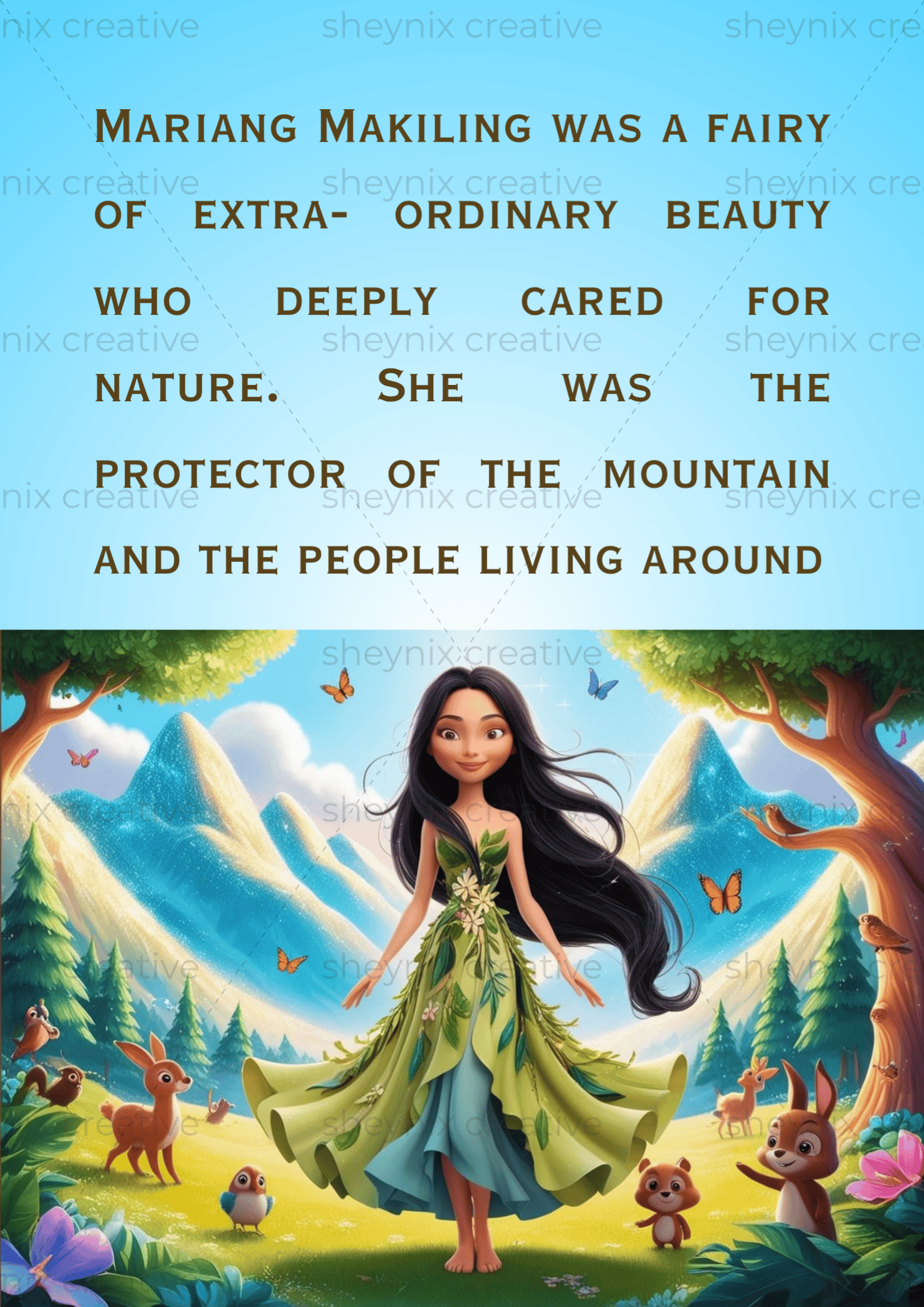 Mariang THE LEGEND OF MARIANG MAKILING (ENGLISH VERSION) Story Book for Kids: A ...