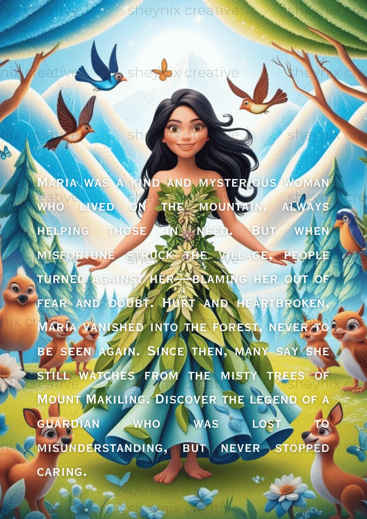 Mariang THE LEGEND OF MARIANG MAKILING (ENGLISH VERSION) Story Book for Kids: A ...