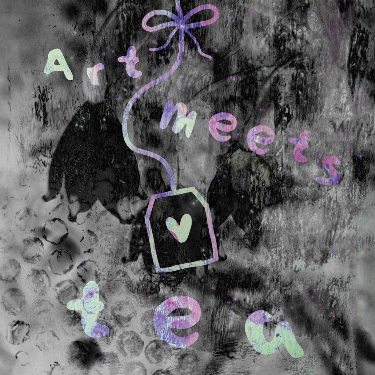 mixed media art piece