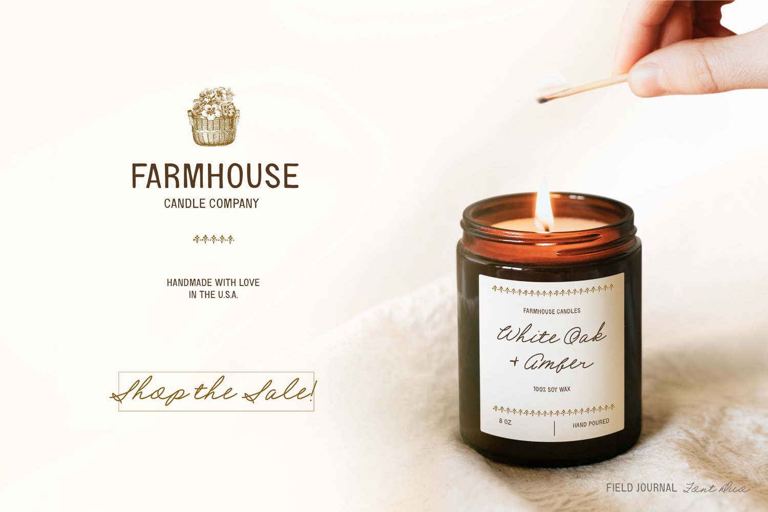 Field Journal Sans font is a multilingual vintage-inspired sans serif font with imperfect edges to add a rustic touch