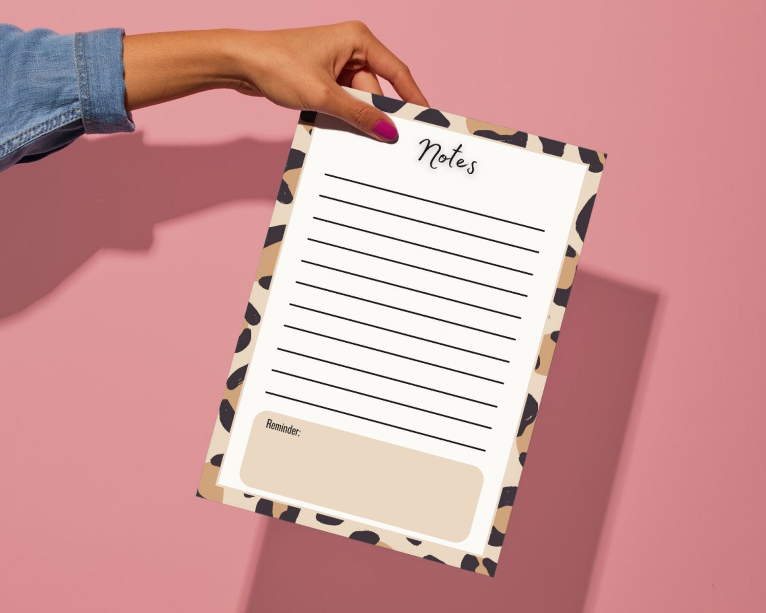stationary notes paper printable stationary set