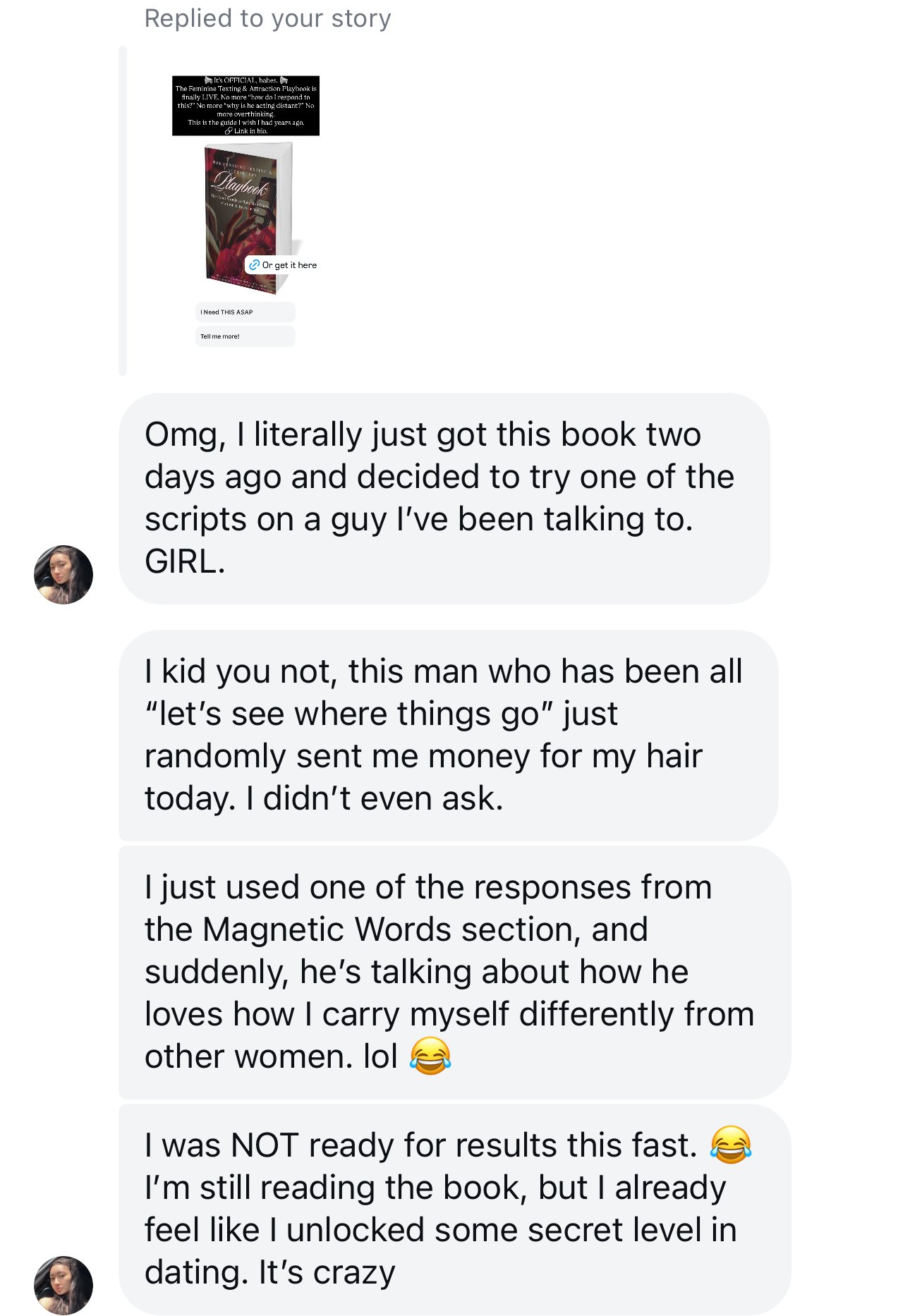 Feminine texting and attraction playbook