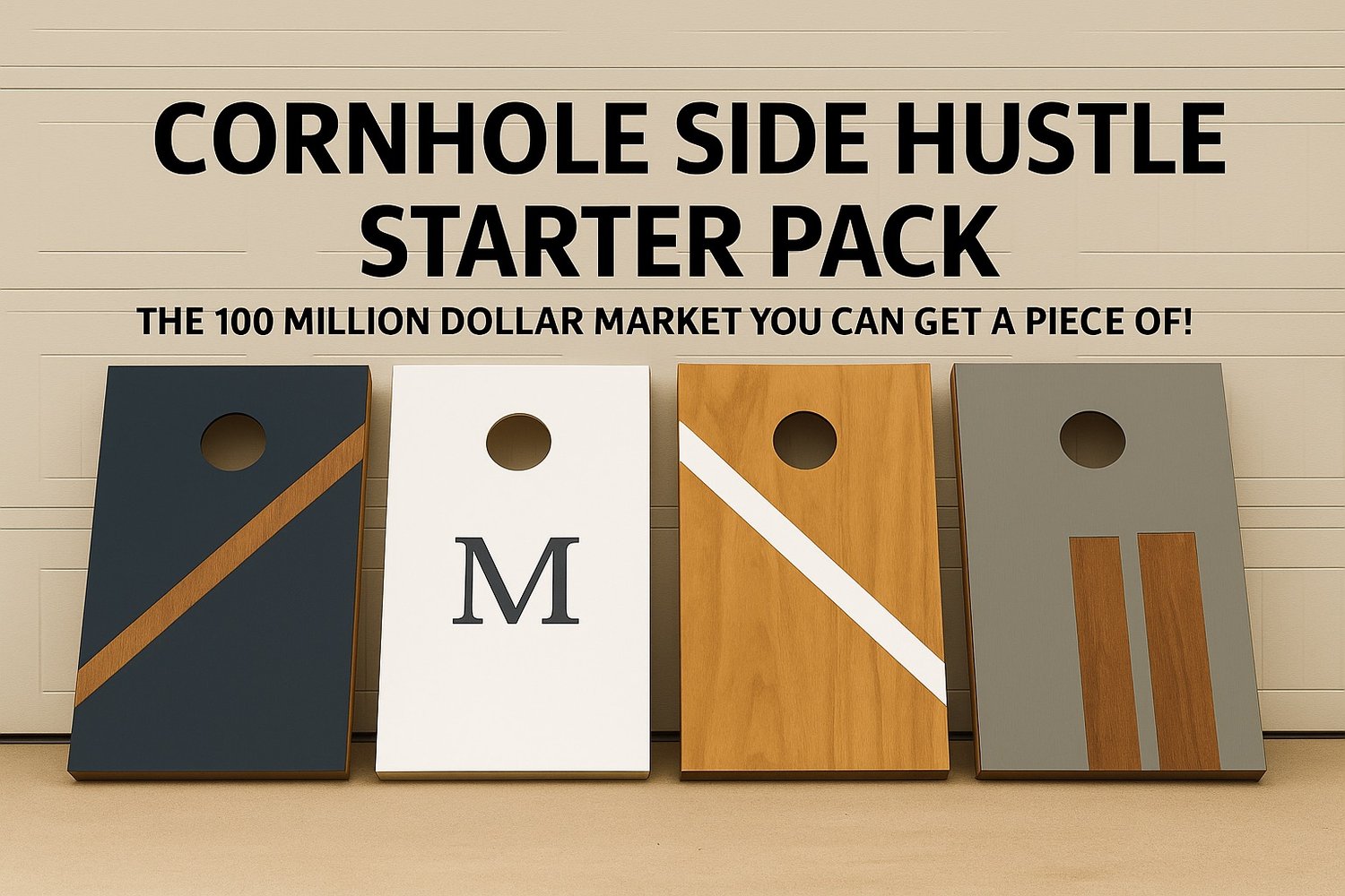 Cornhole Boards Starter Kit