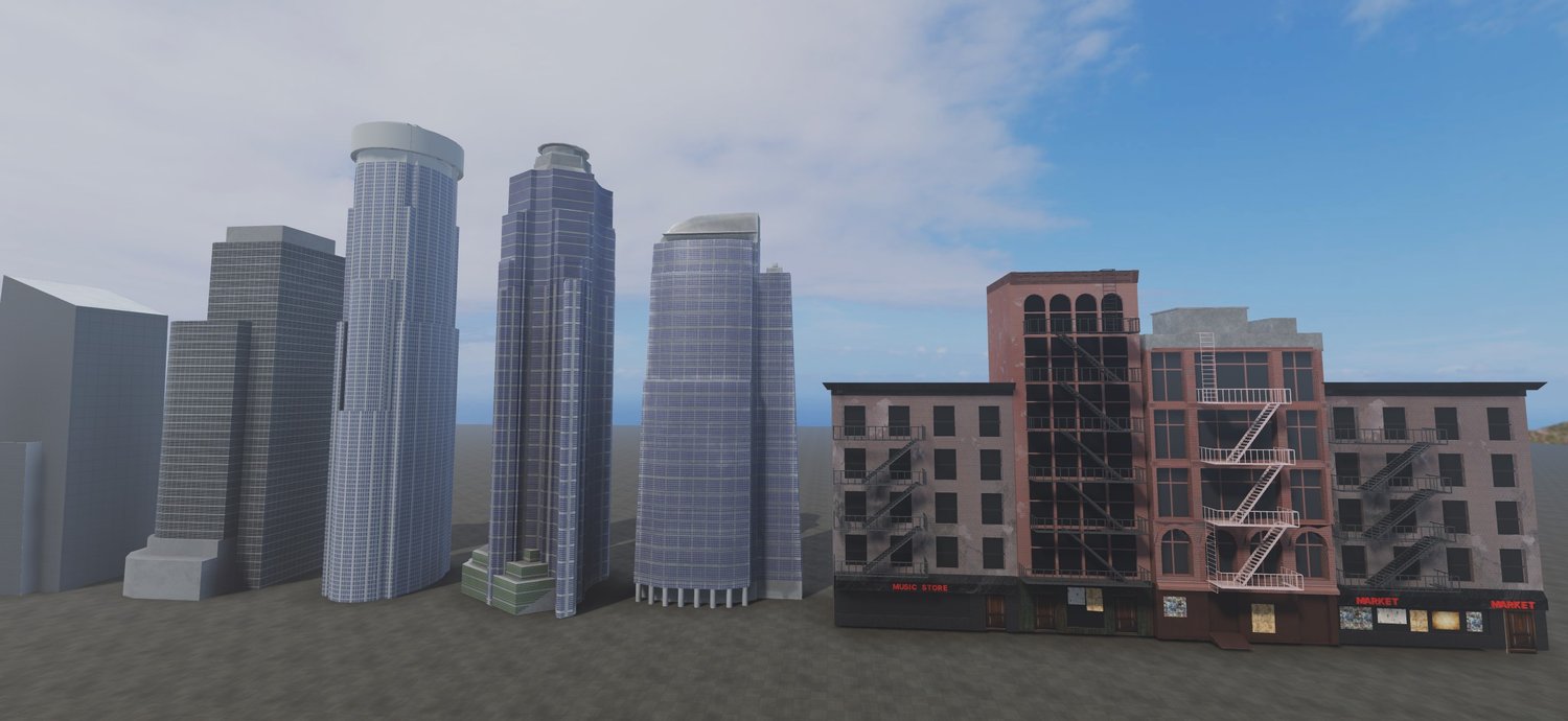 [EXCLUSIVE] Realistic Roblox City Buildings Assets Pack