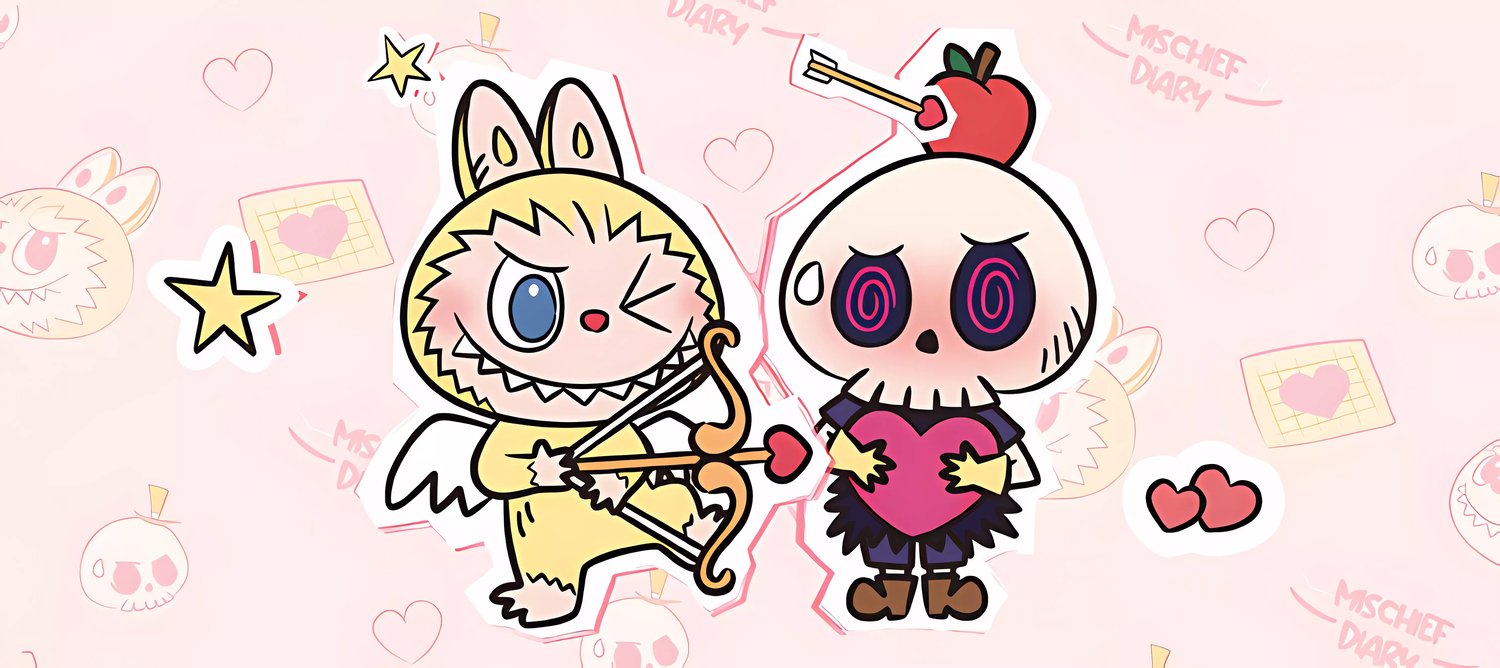 32 Labubu PNG wallpaper Bundle | Cute Cartoon Sticker Pack | Digital Download for Scrapbooking, Planner, Crafts & Sublimation