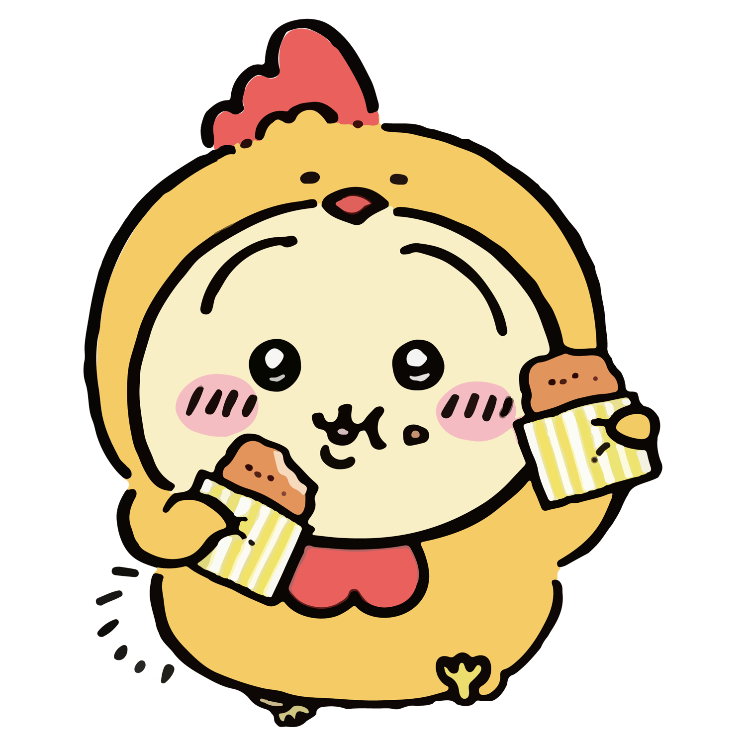 80 Large PNG Chiikawa and Friends Expressions Digital Artwork ,Stickers for Goodnotes, digital planner Journal, kawaii aesthetic