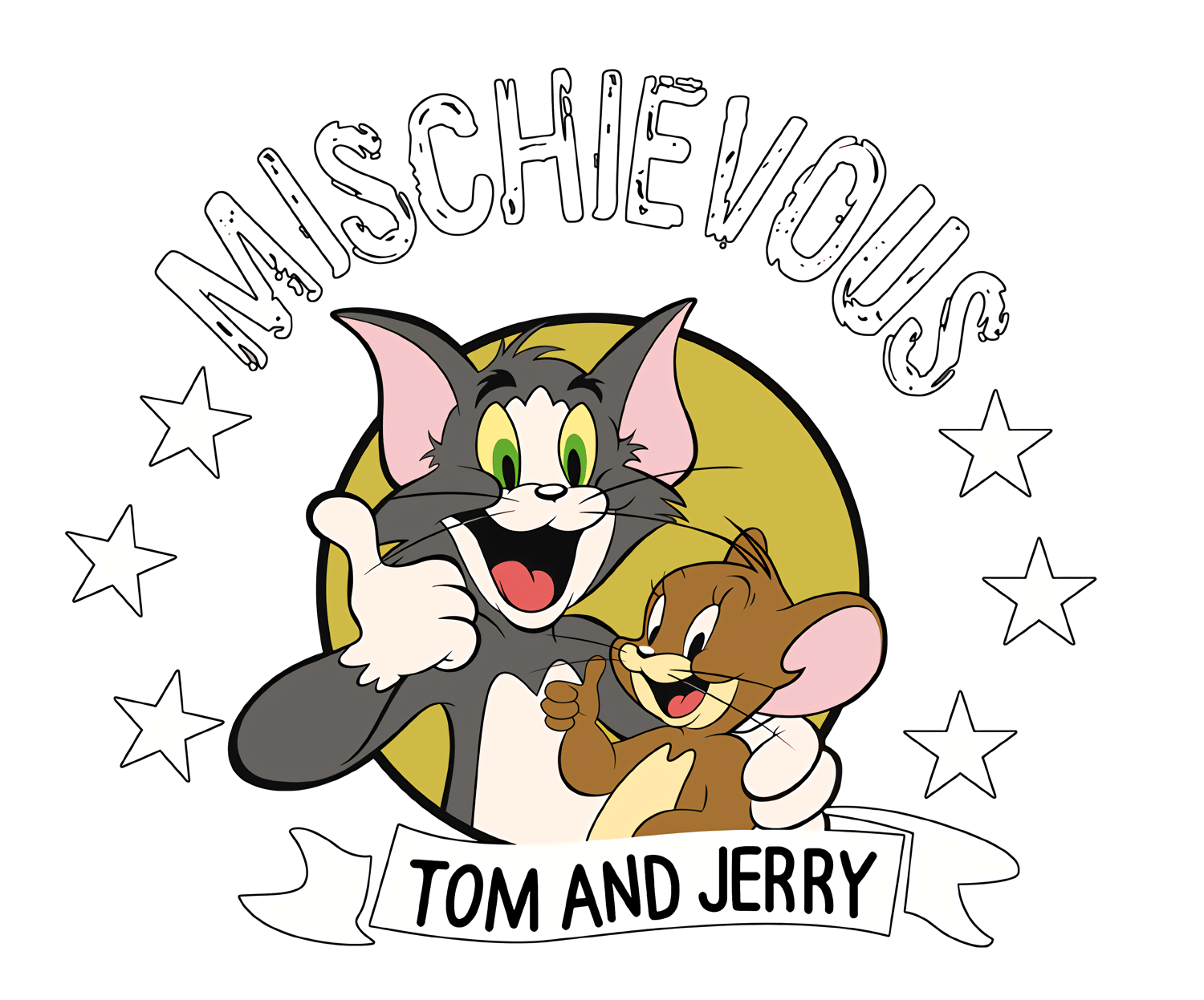 300+ Tom and Jerry PNG Bundle β 300+ Cute Cartoon Clipart Stickers | Digital Download | Mouse & Cat Art for Sublimation, Crafts, Planners