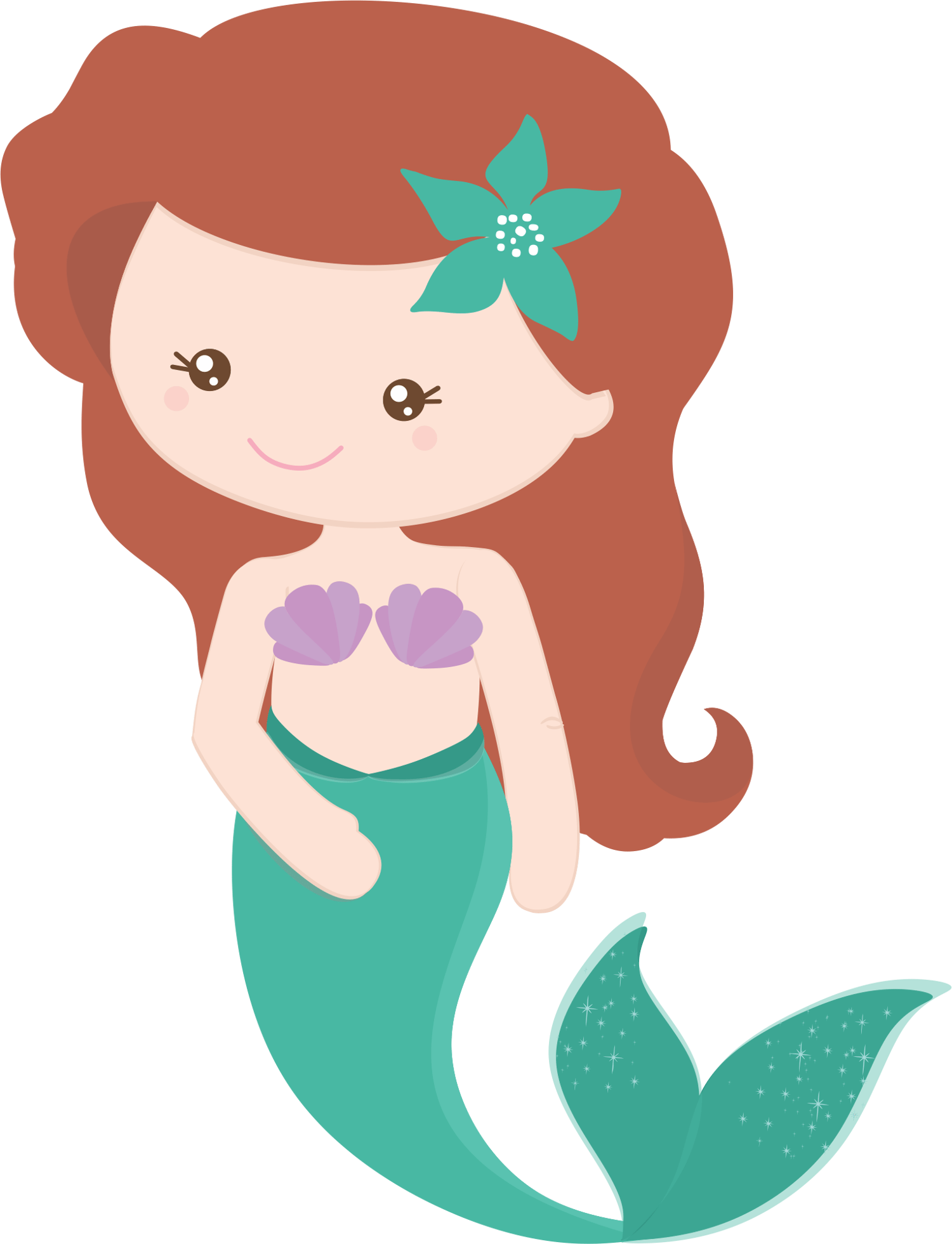 132 Ariel Mermaid Girl PNG Pack | 132 Cute Underwater Stickers | Ocean Princess Digital Art | Instant Download | Sea Theme Aesthetic