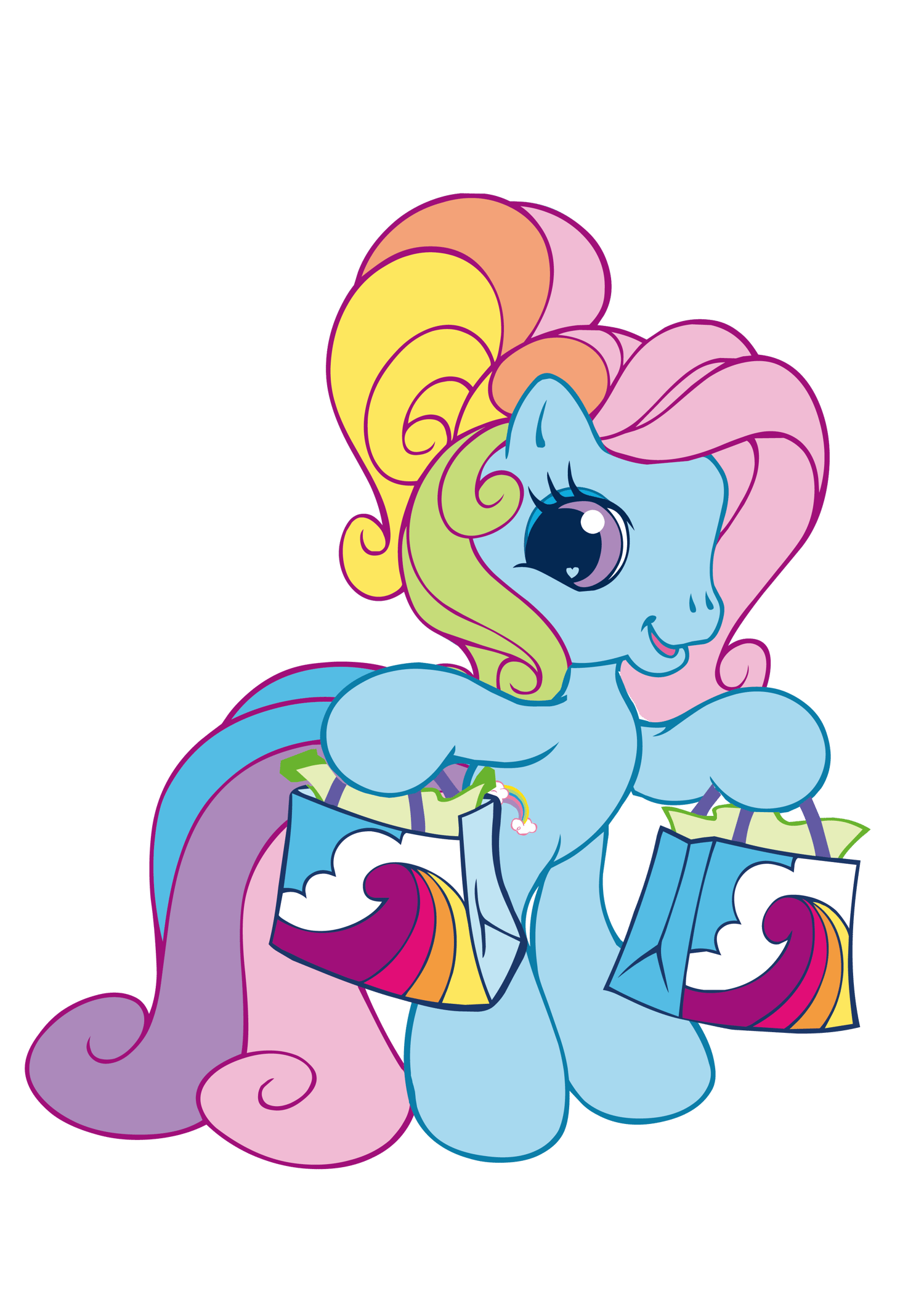 90 My Little Pony PNG – Cute Pastel Pony Clipart, Digital Unicorn Stickers, Kawaii Pony Download for Kids, Crafts & Planners