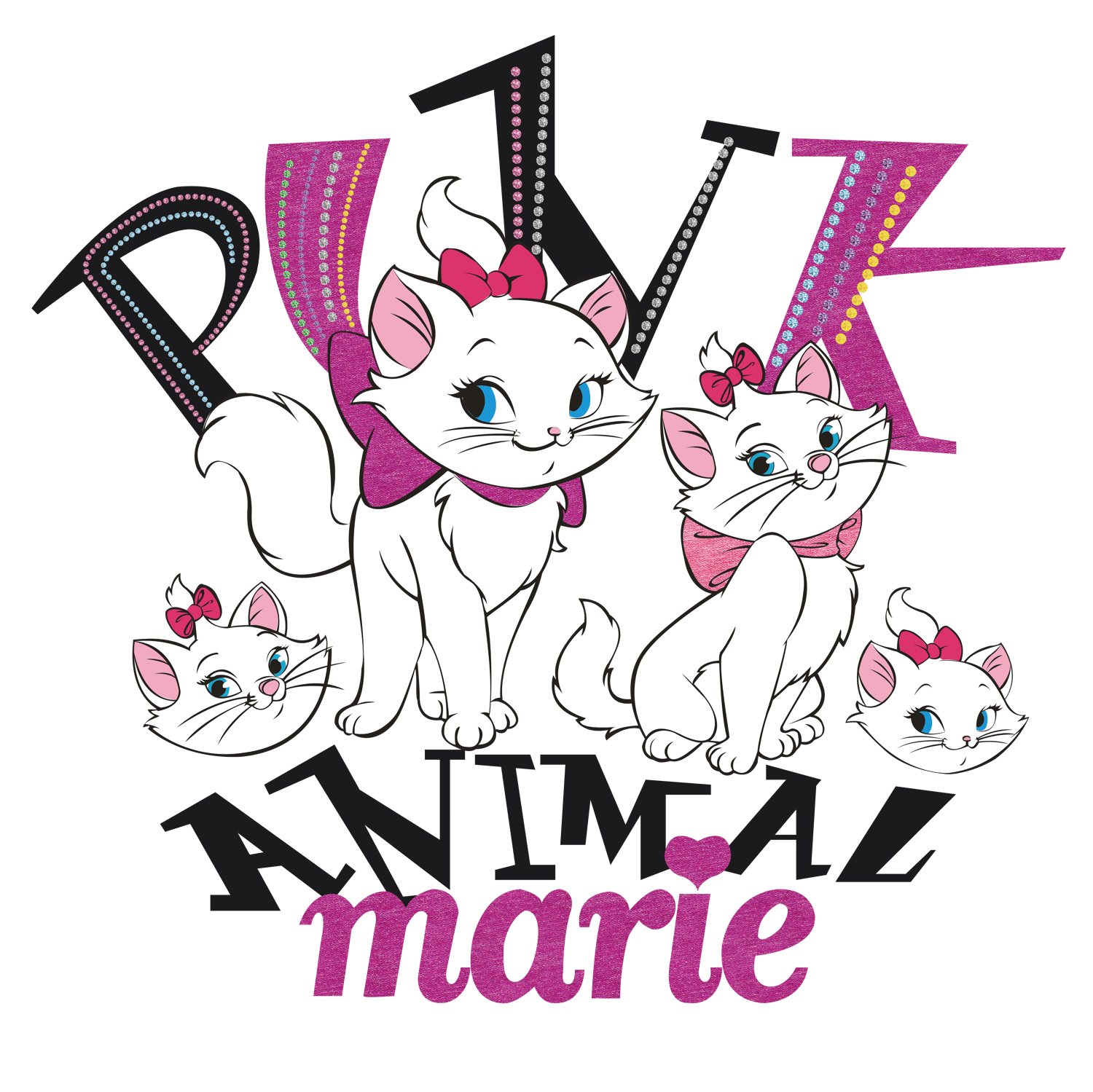 182 Marie the Cat PNG Bundle – Cute Pink Cat Clipart, Digital Download for Planners, Scrapbooking, Sublimation, Kawaii Stickers