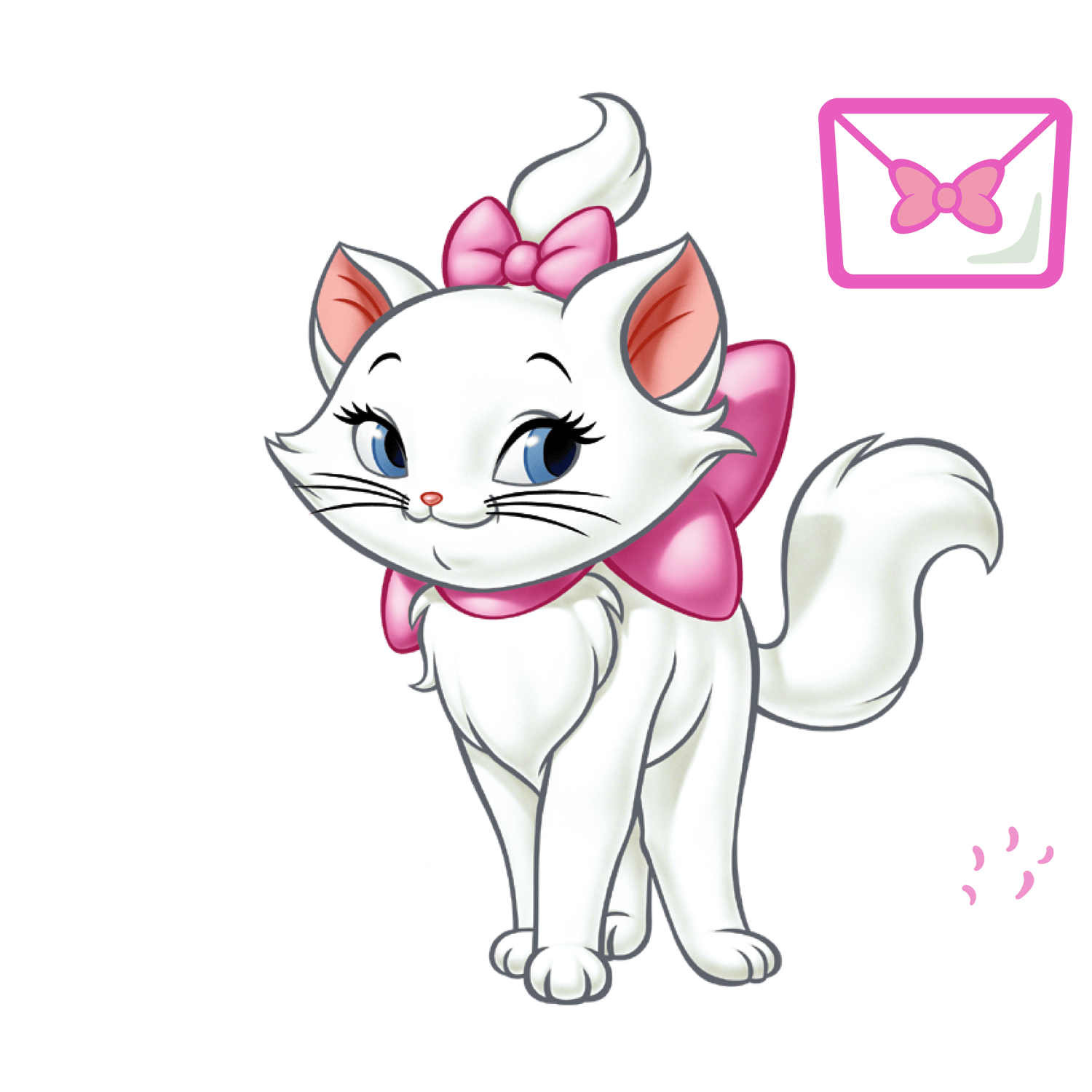 182 Marie the Cat PNG Bundle – Cute Pink Cat Clipart, Digital Download for Planners, Scrapbooking, Sublimation, Kawaii Stickers