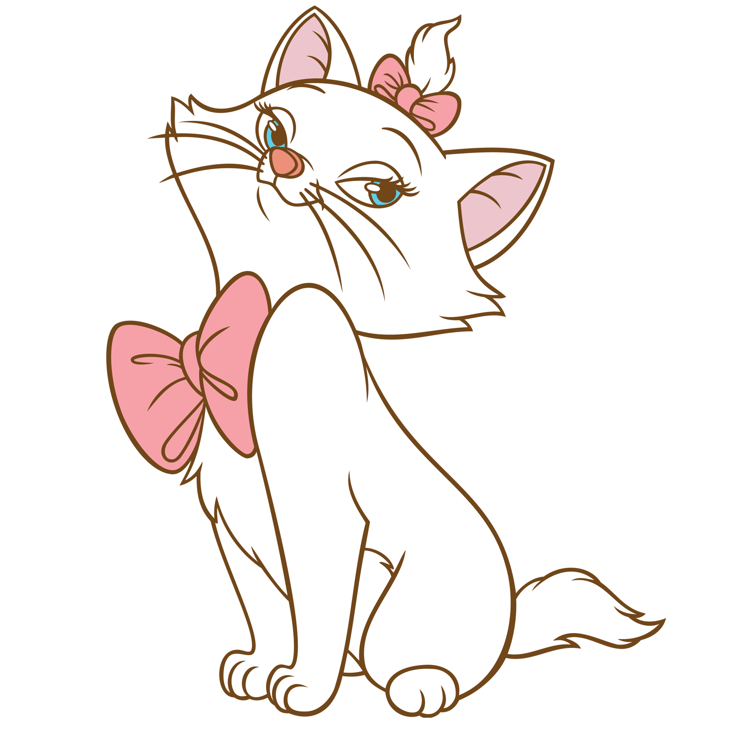 182 Marie the Cat PNG Bundle – Cute Pink Cat Clipart, Digital Download for Planners, Scrapbooking, Sublimation, Kawaii Stickers