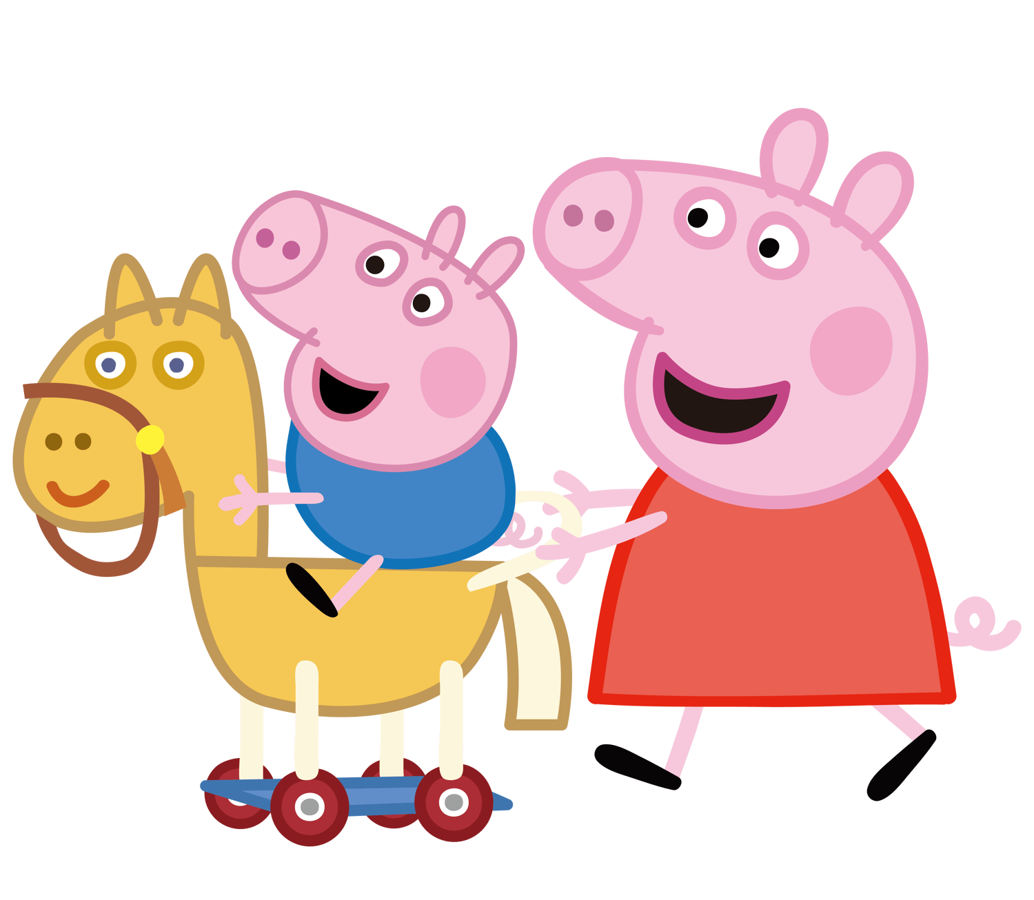 Peppa Pig 260 PNG Bundle β .AI PNG Format | Cute Cartoon Clipart for Stickers, Sublimation, Crafts & More