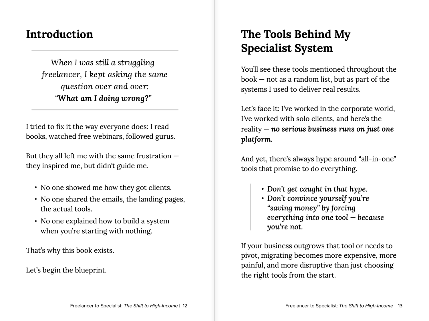 The Specialist Marketer - Payhip