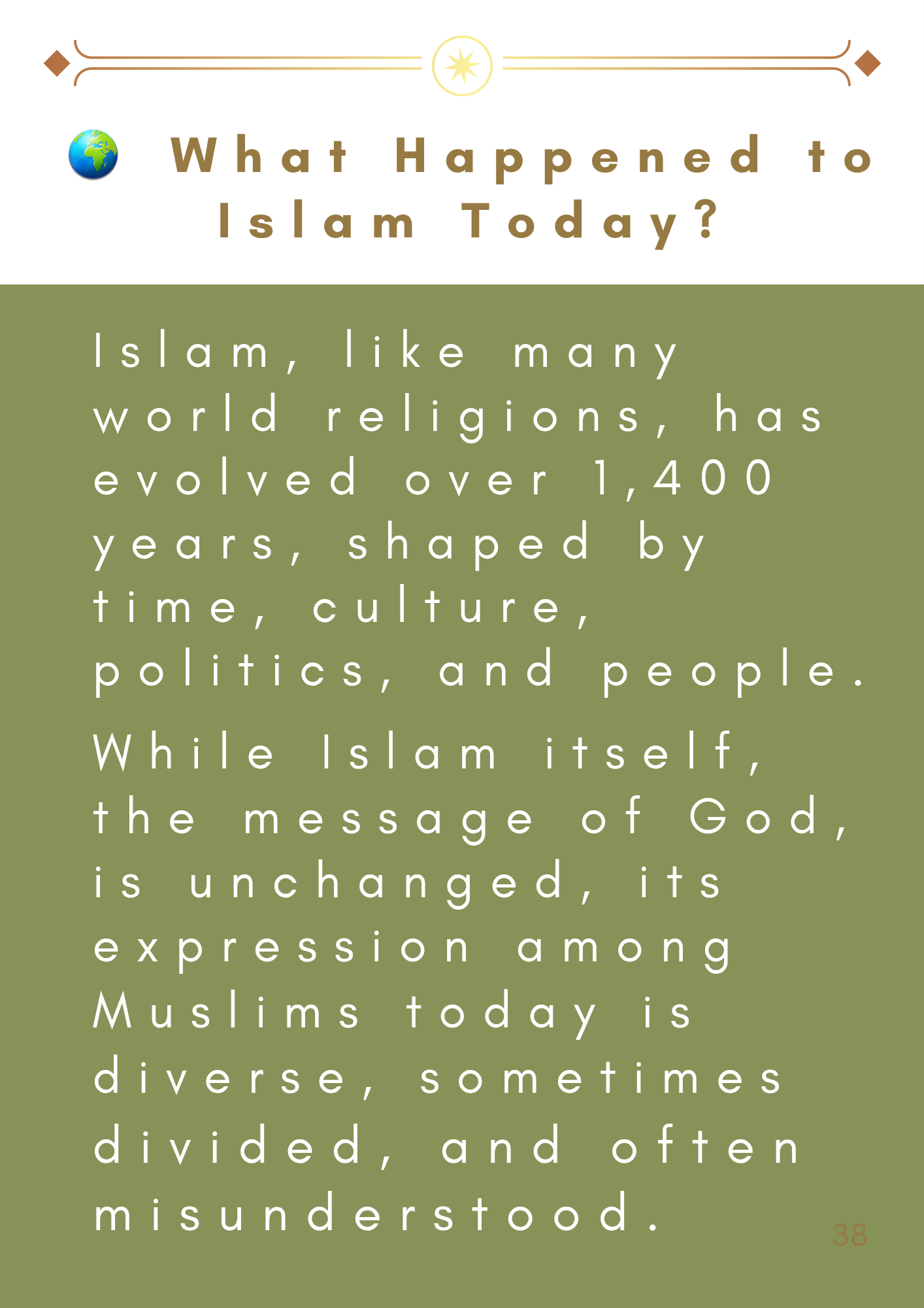 what happened to Islam