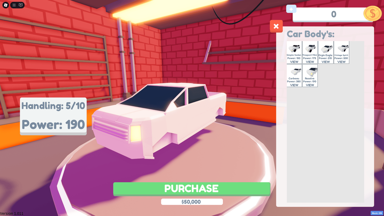 Two-player racing scene in a colorful low poly city environment