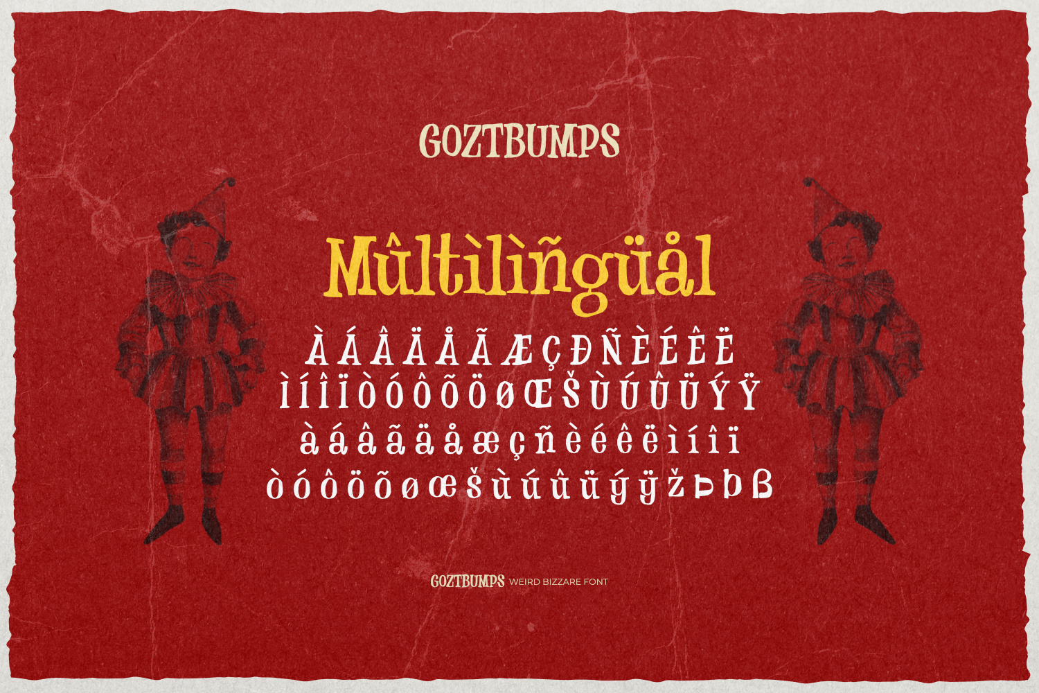 spooky, spooky font, bizarre, bizarre font, weird, weirdo lettering, strange, strange typography, circus, circus font, nightmare, nightmare aesthetic, horror, horror display font, edgy weird font, haunted, haunted lettering, freaky, freaky vibes