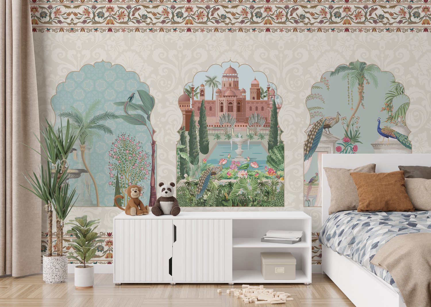 Majestic Palace Gardens Mural