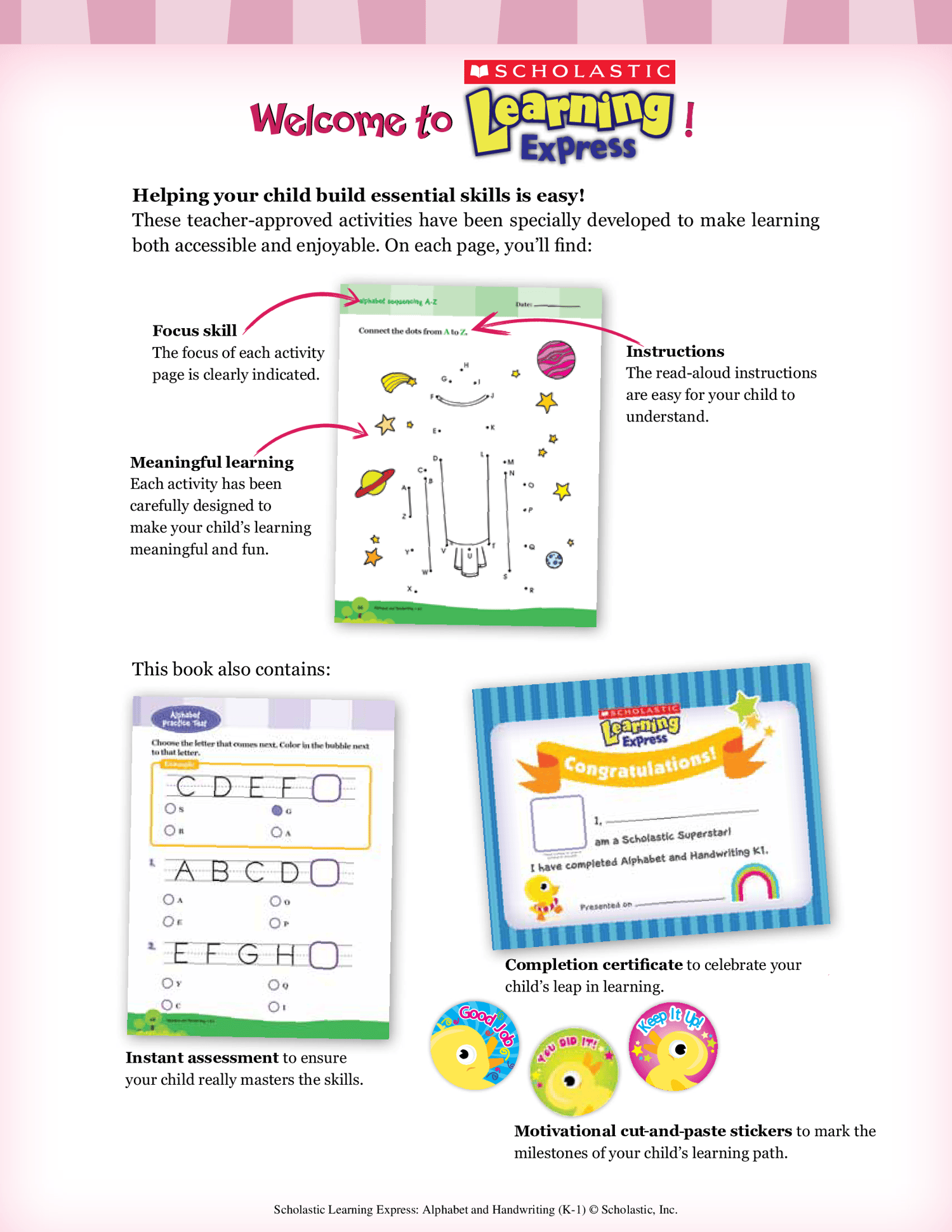 Alphabet Handwriting LE K1