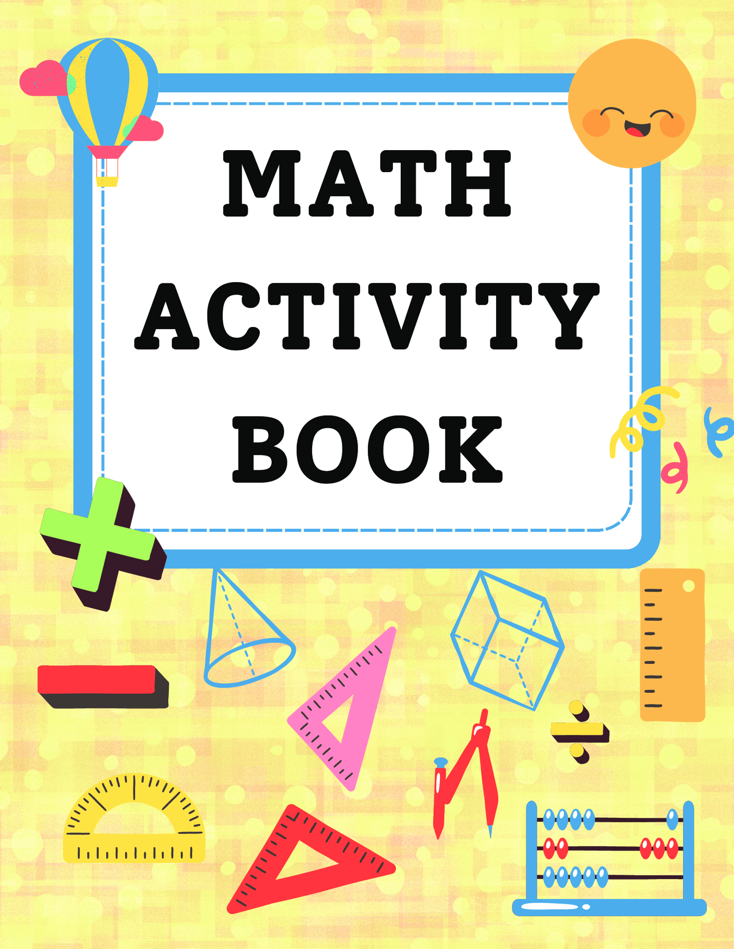 Math Activity Book for Kids