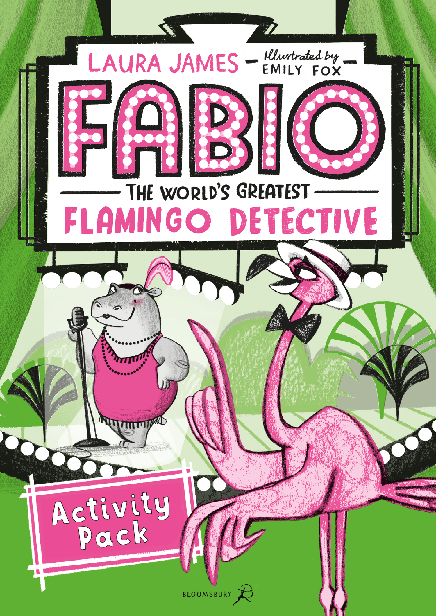 Fabio The World's Greatest Flamingo Detective Activity Pack