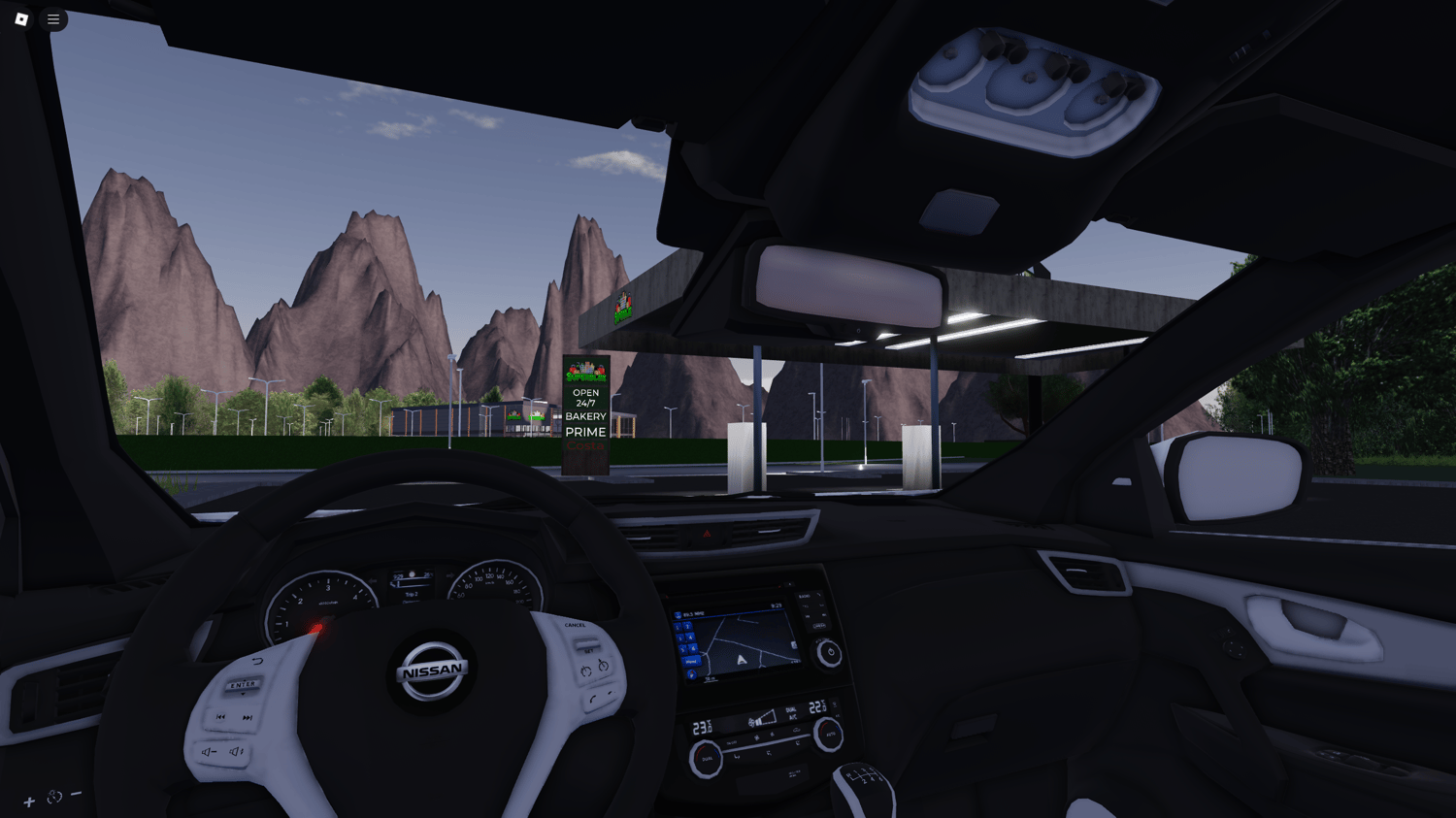 Superblox RP game with multiple floors and interactive store systems