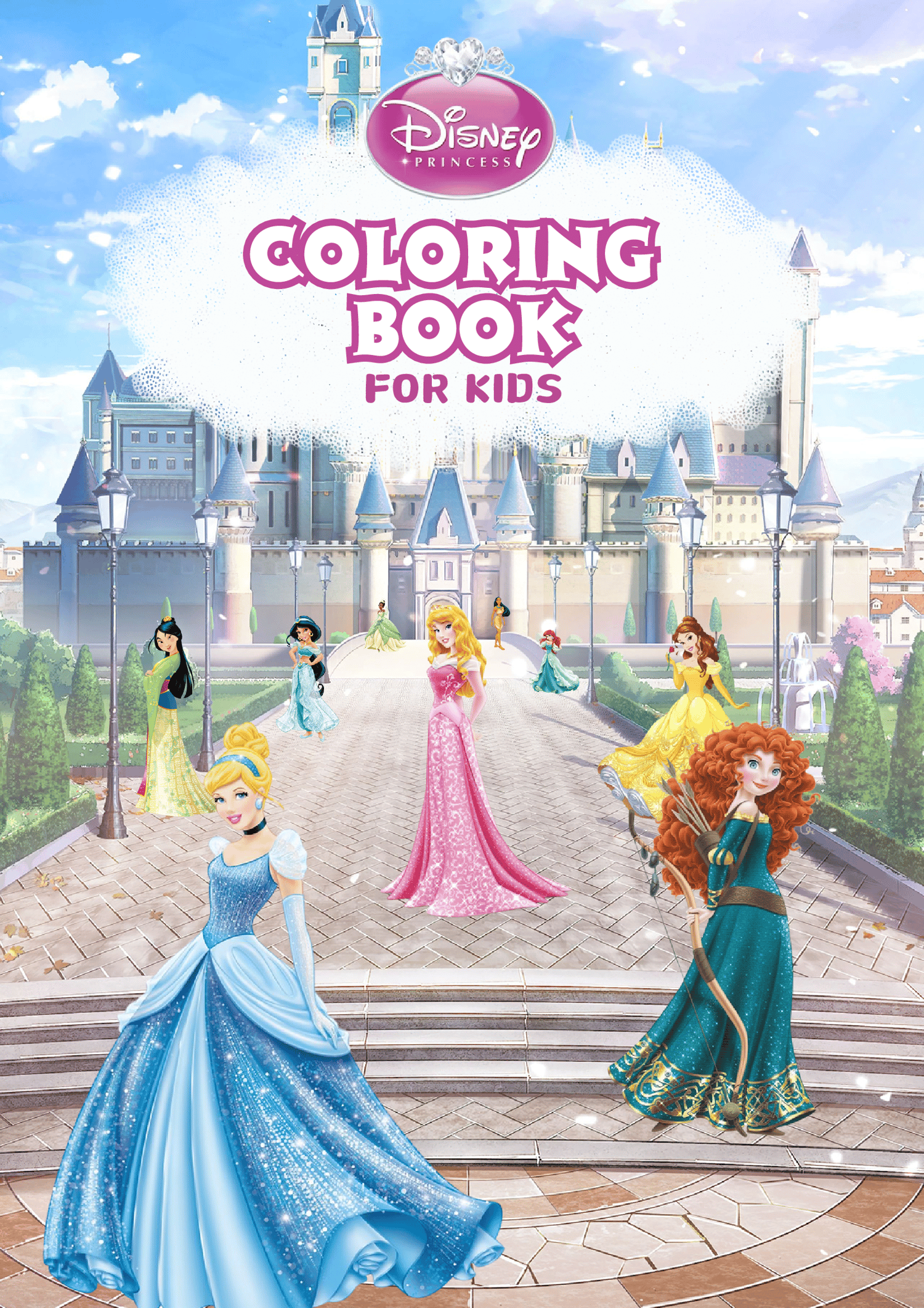 Disney Princesses Coloring Book