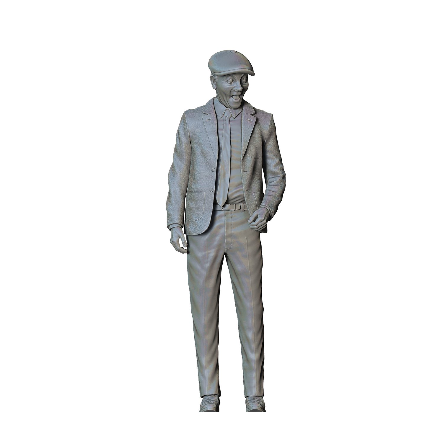 3dp Miniatures, Mr. Bean with different variation of hats and helmet