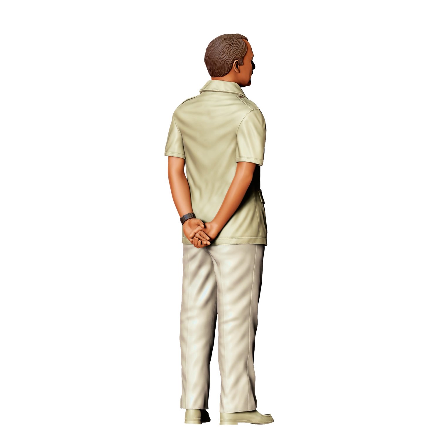 3dp Miniatures, N4 Higgins John Hillerman Magnum P.I
