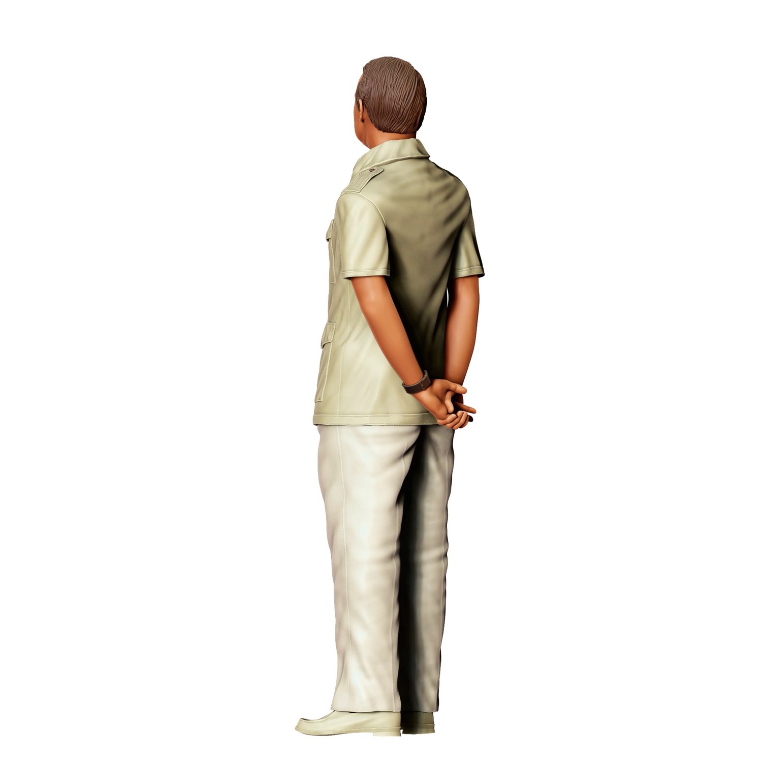 3dp Miniatures, N4 Higgins John Hillerman Magnum P.I