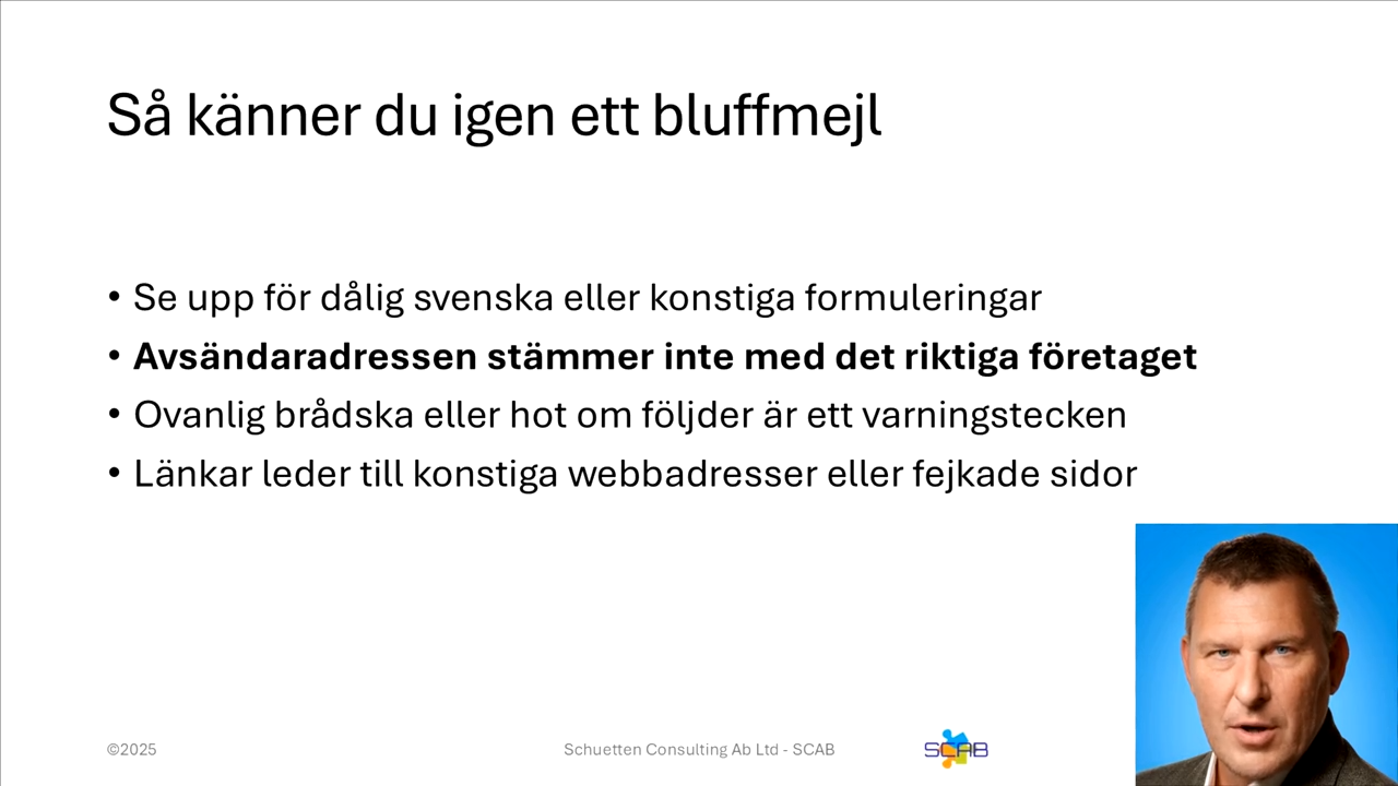 Gratis onlinekurs – lär dig upptäcka och undvika phishing.