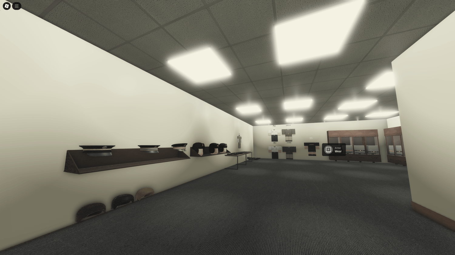 Detailed parking lot and vehicles at cemetery roleplay map