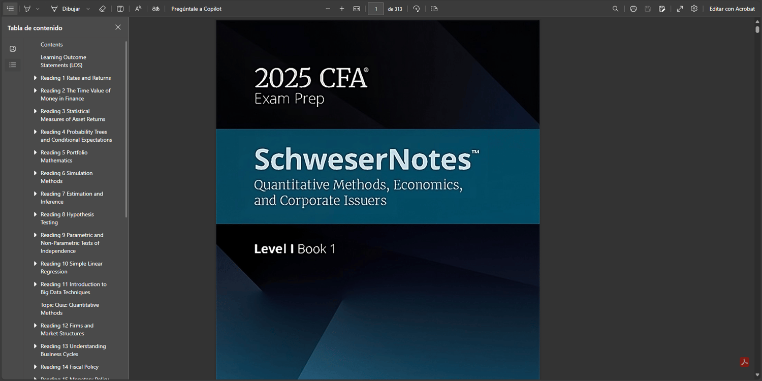 CFA level 1 Schwesernotes Book 1 - Payhip