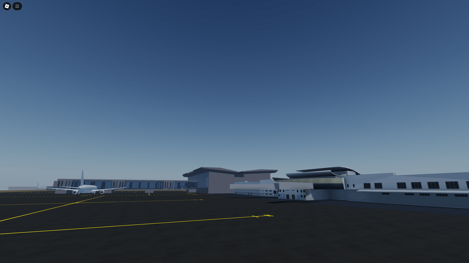 Roblox airport Starbucks and commercial shop interior