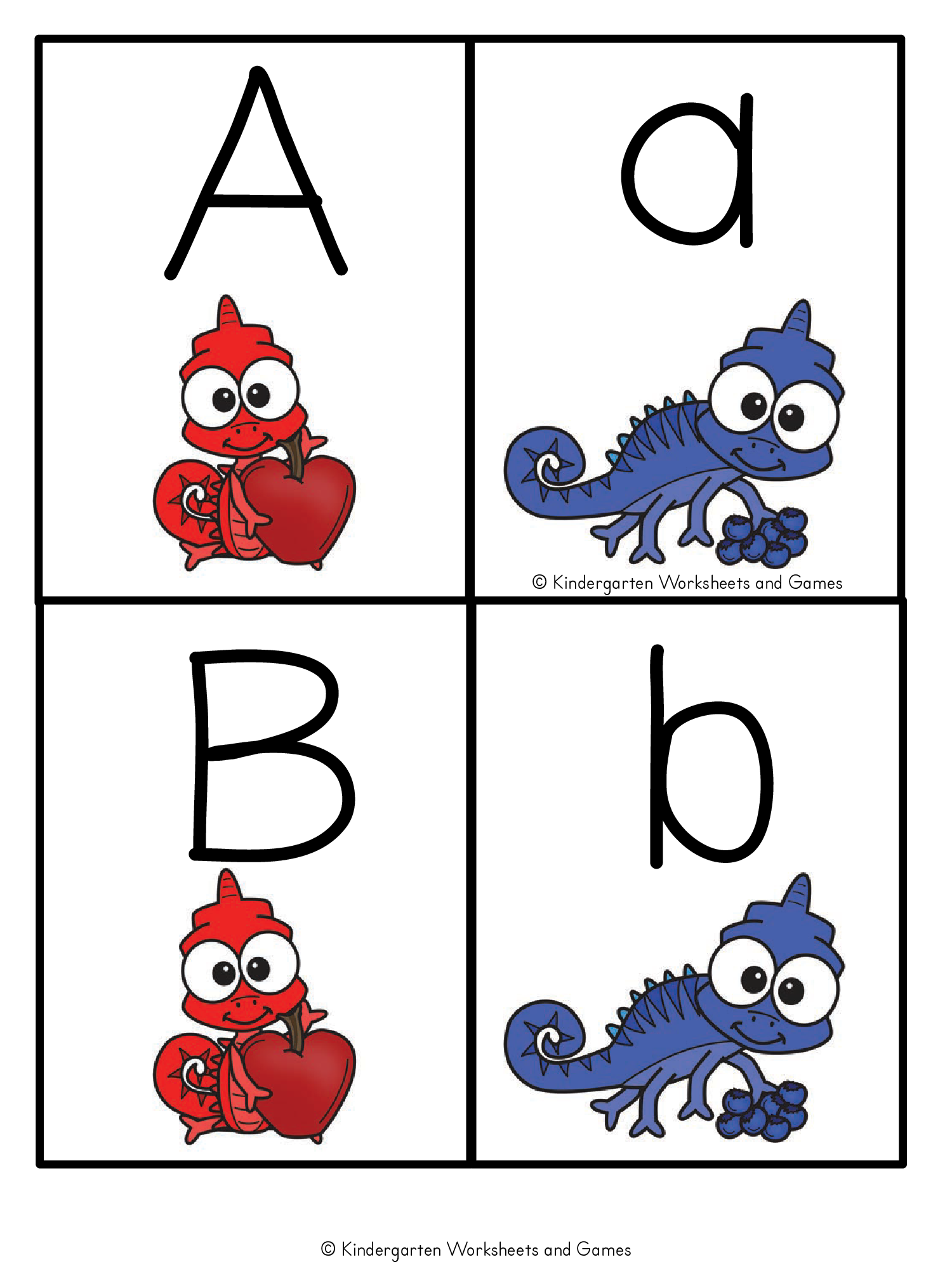 Chameleon Colors worksheet