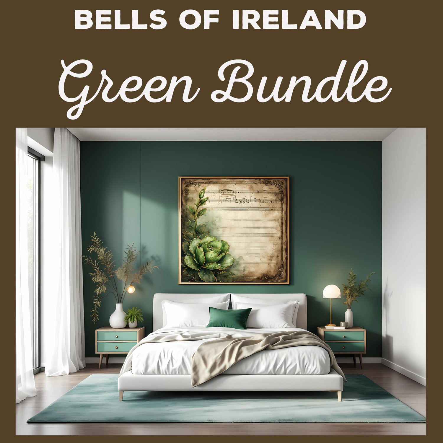 vintage elegance, nature, rich greens, earthy browns, muted golds, ornate jewelry, emerald green gemstones, rings, brooch, crown, Renaissance motifs, Victorian motifs, wealth, beauty, status, renewal, growth, antique stationery, aged parchment, musical no