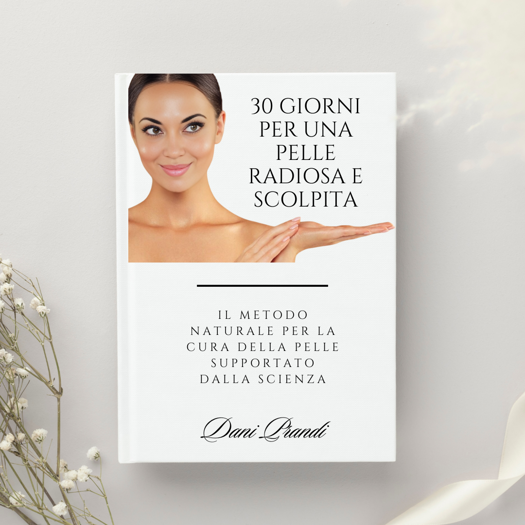la copertina del mio e-book dove insegno il metodo gua sha e yoga facciale